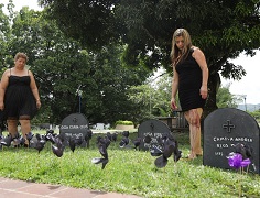 Universidad Inclusiva, la Fundación Mencoldes y la Red de Mujeres de Ibagué conmemoraron el Día Internacional contra la Violencia hacia la Mujer, que se lleva a cabo cada 25 de noviembre.